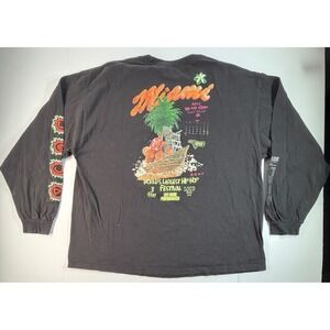 Rolling Loud Miami 2022 Long Sleeve Shirt Ye Future Kendrick Lamar Black 3XL